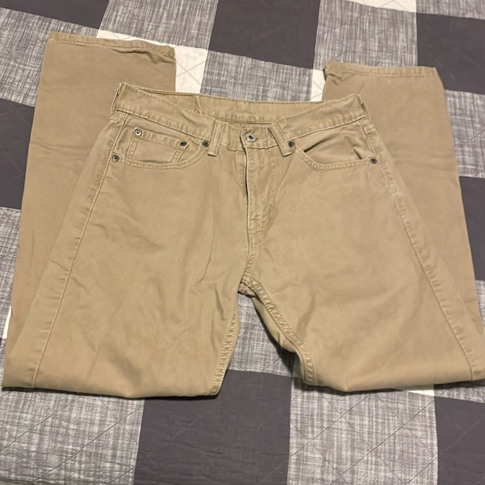 Levis 505 29x30 5pocket Khaki